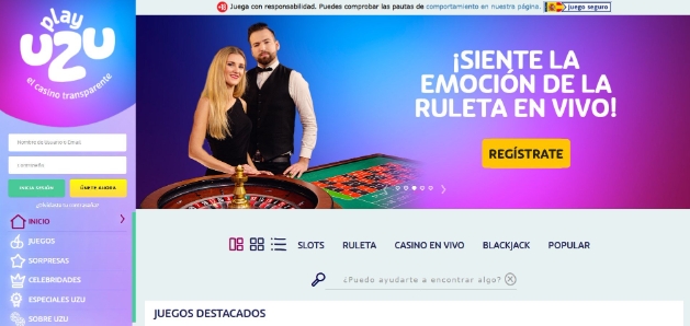 PlayUZU casino en Chile